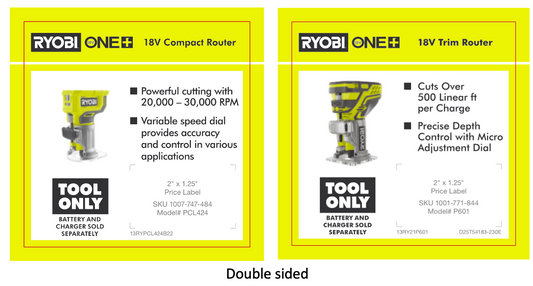 RYOBI ONE+ 18V COMPACT ROUTER