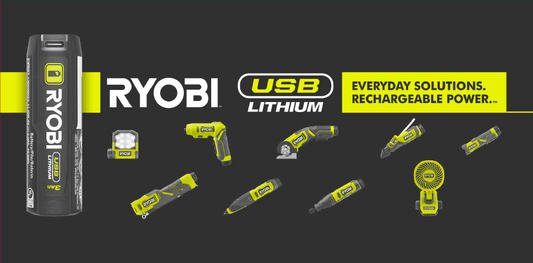 RYOBI USB 6X12 BATTERY PLATFORM POP