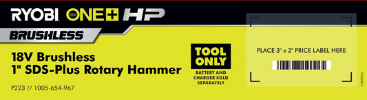 RYOBI ONE+ 18V SDS FACT