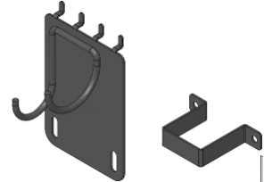 RIDGID KIOSK BACK WALL DRILL KIT FIXTURE