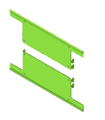 RYOBI END CAP CENTER POP COLUMN CHANNEL