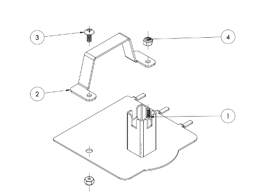 RYOBI ONE+ 18V CLAMP LIGHT HOLDER