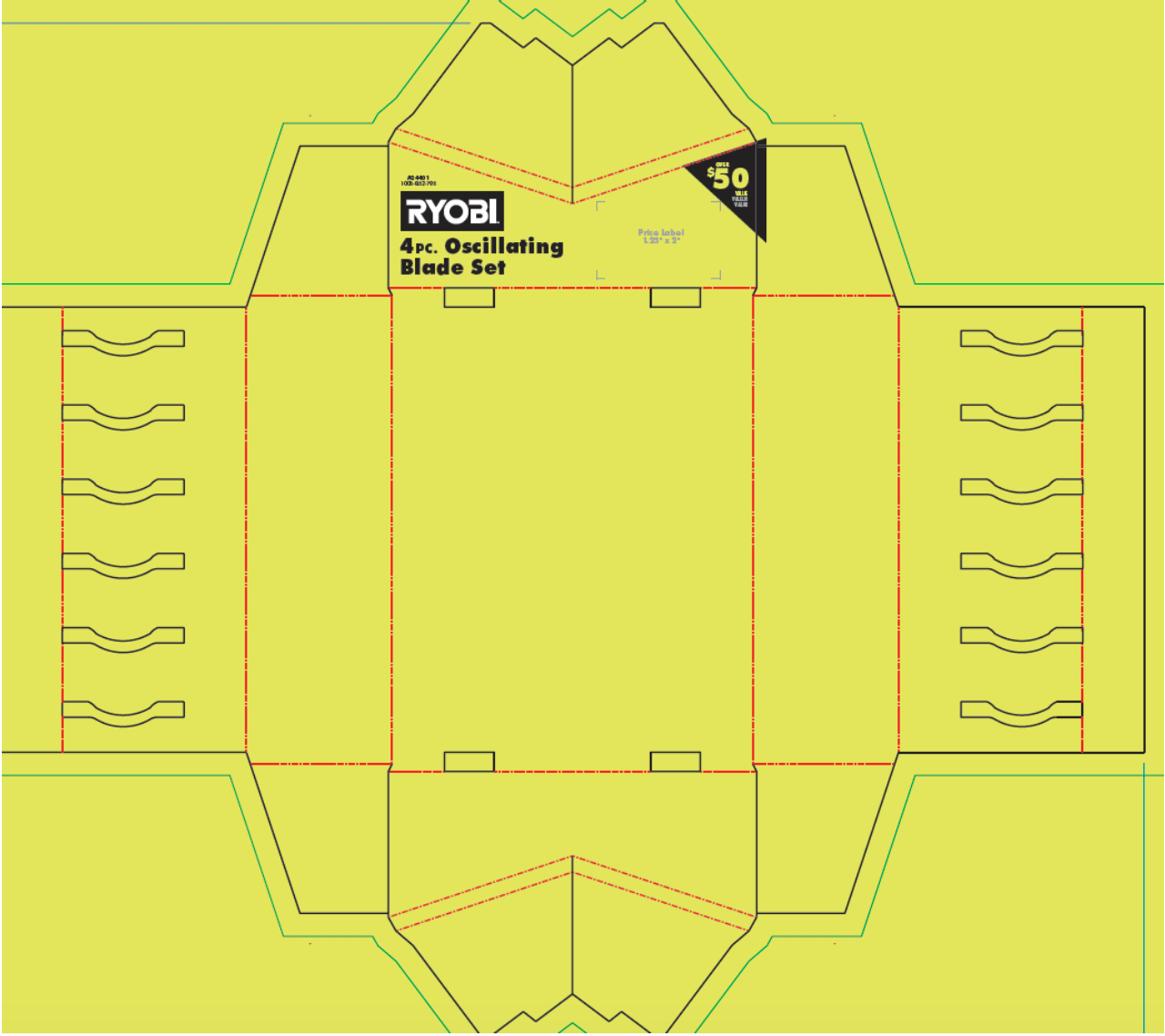 RYOBI OMT BLADE TRAY A24401