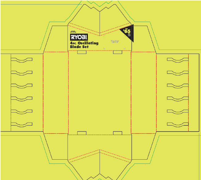 RYOBI OMT BLADE TRAY A24402