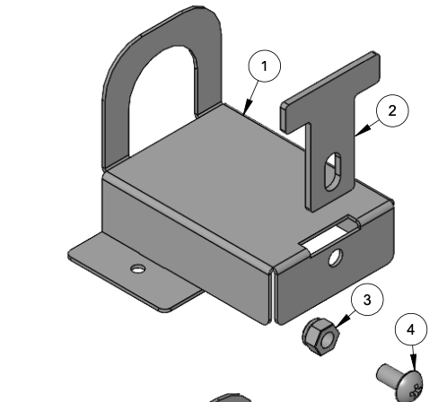 RYOBI USB AREA LIGHT FVL59K HOLDER