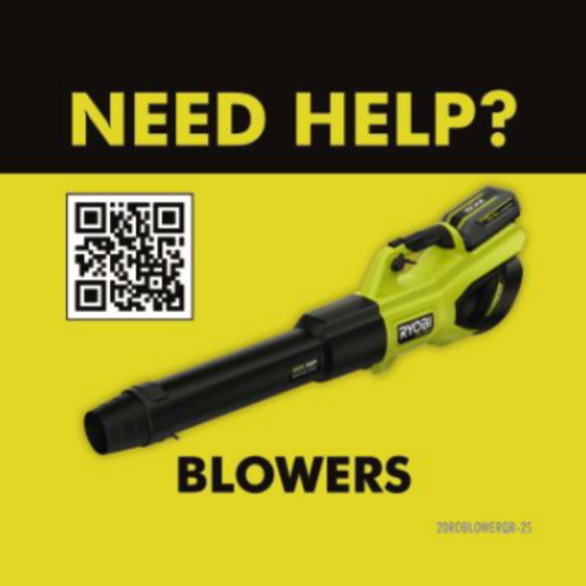 NEED HELP? Blowers