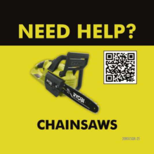 NEED HELP? Chainsaw