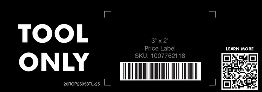 P2505BTL  Beam Sticker