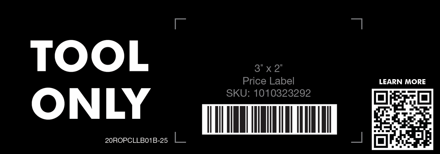 PCLLB01B Beam Sticker