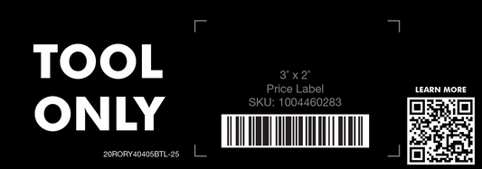 RY40405BTL Beam Sticker