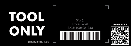 RY40603BTL Beam Sticker