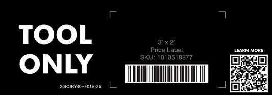 RY40HF01B Beam Sticker