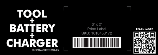 RY405100 Beam Sticker