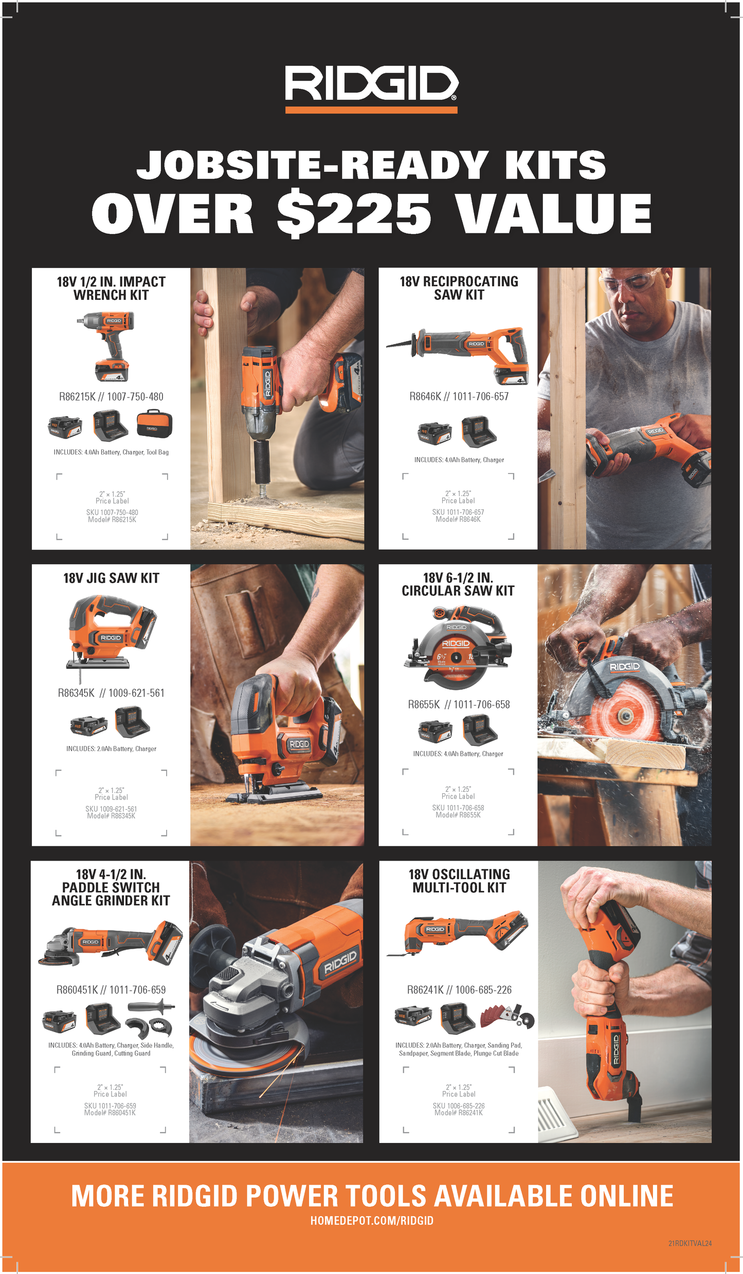 RIDGID Value 12x21