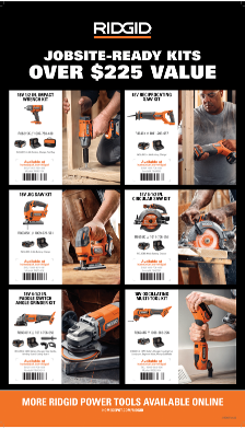 RIDGID Battery Platform Vertical Channel