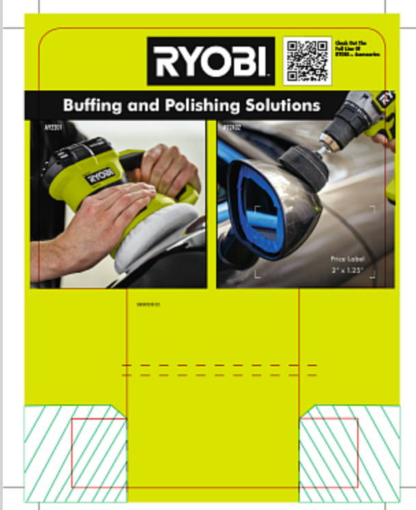 RYOBI BUFFING&POLISHING CLIP STRIP