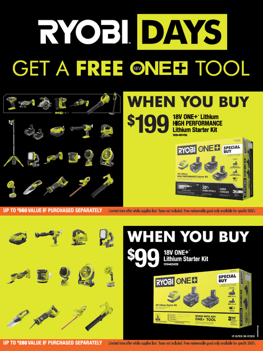 RYOBI DAYS 2025 POSTER 1