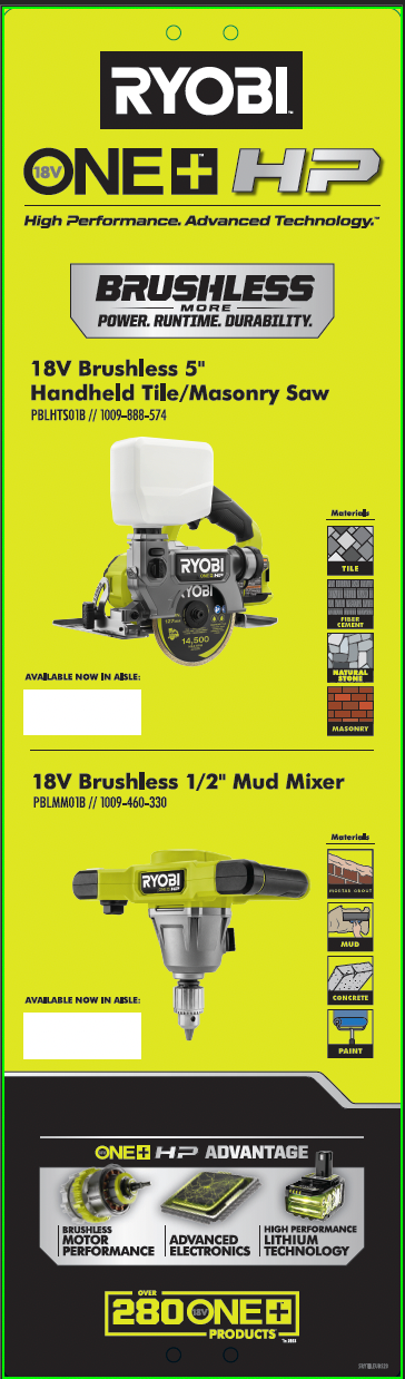 RYOBI TILE BAY UBS