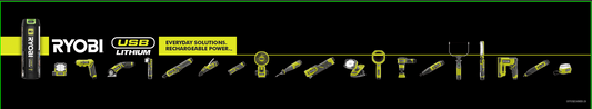 RYOBI USB LITHIUM .25 TEST BELLY BEAM