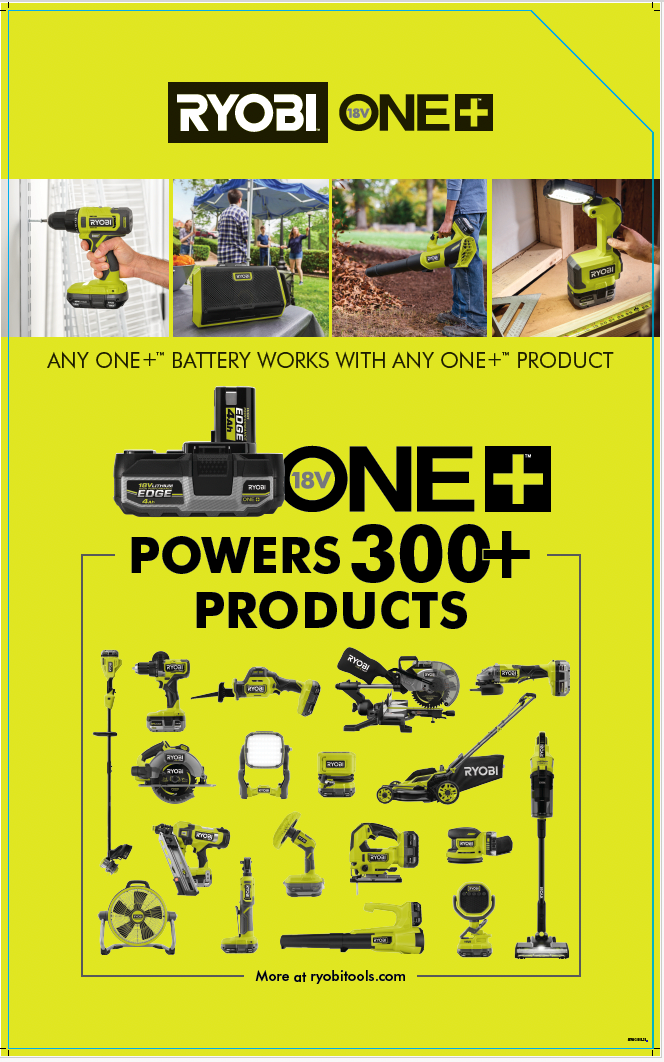 RYOBI Floorcare Kiosk Right Side Panel