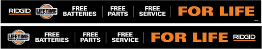 RIDGID Black LSA Belly Beam
