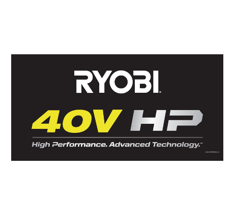 RYOBI 40V HP OVERHEAD SIGNAGE