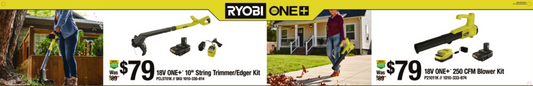 RYOBI 18V Q1 Promo Cage POP