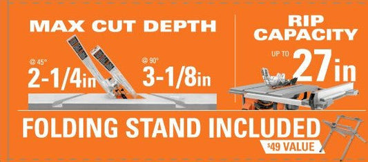 RIDGID R4518 TENT CARD