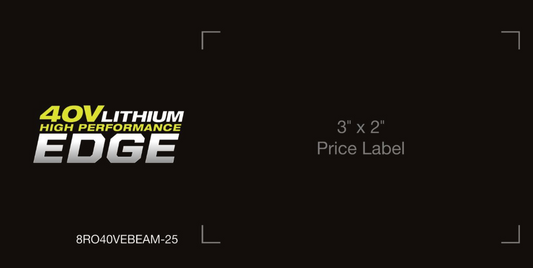 40V Edge Beam Sticker