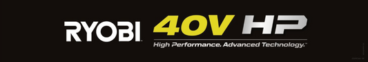 RYOBI 40V HP Cage Header 1