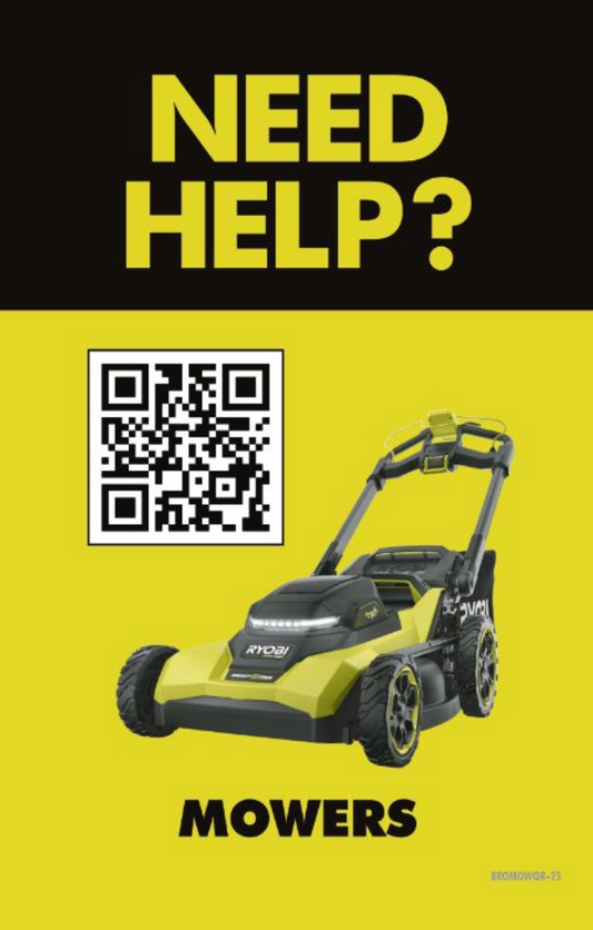 NEED HELP? Mowers