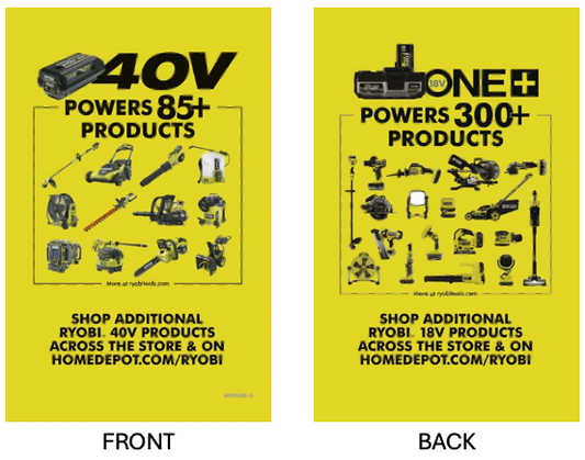40V & 18V System Messaging