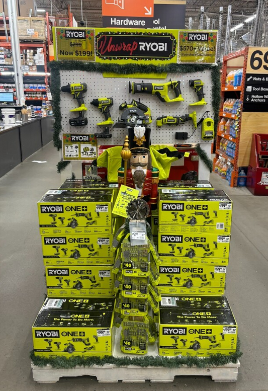 RYOBI ONE+ 18V 6 TOOL COMBO KIT STACKOUT - STORE 939