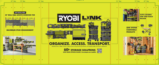 RYOBI LINK FRONT OF BAY SWEEP