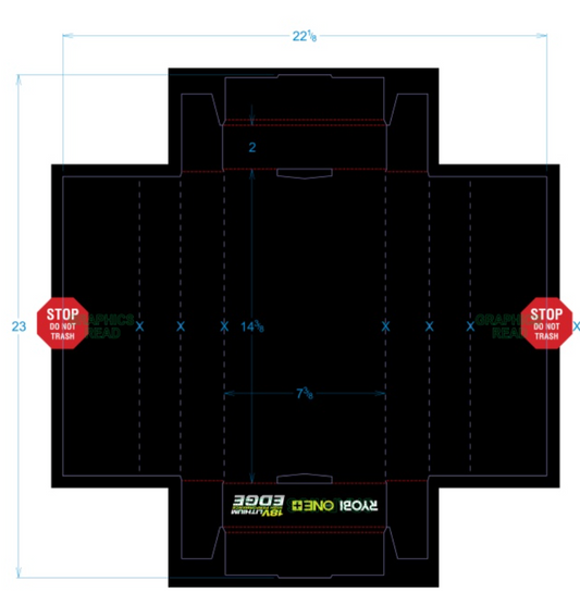 RYOBI ONE+ 18V EDGE BATTERY PLATFORM TRAY