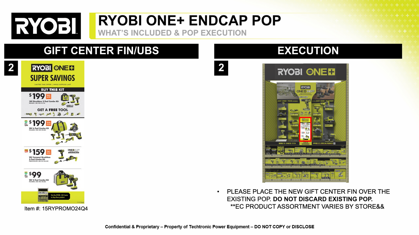 RYOBI EC PROMO POP Q4 PROMO