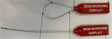 PNEUMATIC NON WORKING DISPLAY TAG