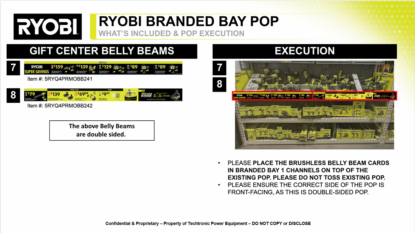 RYOBI BELLY BEAM 2 Q4 PROMO