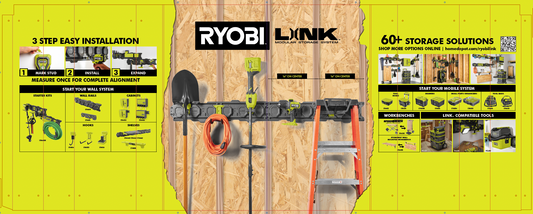 NEW RYOBI COMBO BAY SWEEP