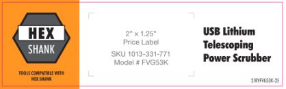 RYOBI USB LITHIUM DETAIL  SCRUBBER