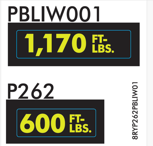 RYOBI ONE+ 18V IMPACT WRENCH OBS