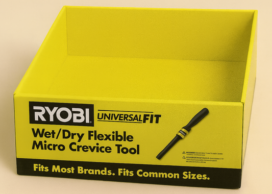 RYOBI UniversalFit W/D Vac Flexible Micro-Crevice Tool Tray