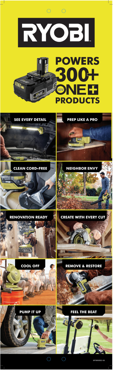 RYOBI 18V ONE+ UBS