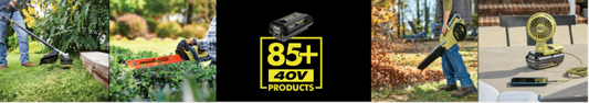 RYOBI 40V In-Use Header