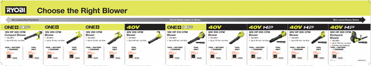 RYOBI BLOWER CAGE CHANNEL POP