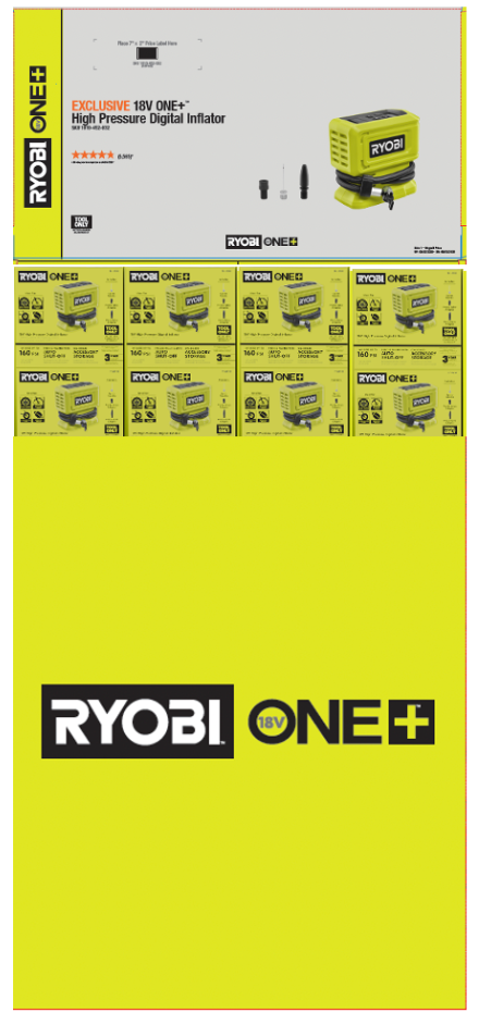 RYOBI High Pressure Inflator QP Q2 Map 2026