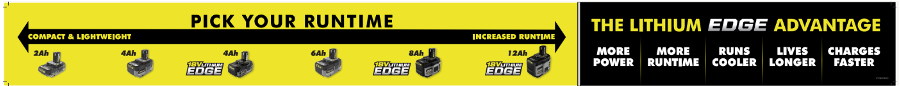 RYOBI Battery Kiosk Belly Beam