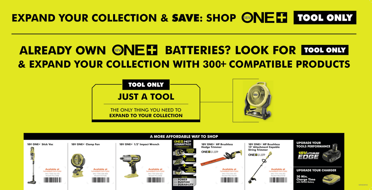 RYOBI EC RIGHT DECK POP