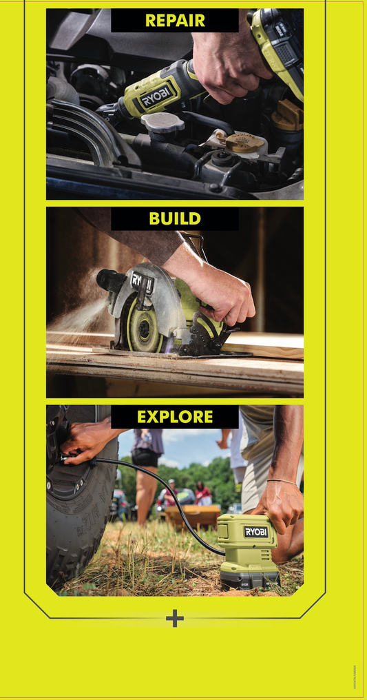 RYOBI EC CENTER MAGNETIC GRAPHIC BOTTOM HALF