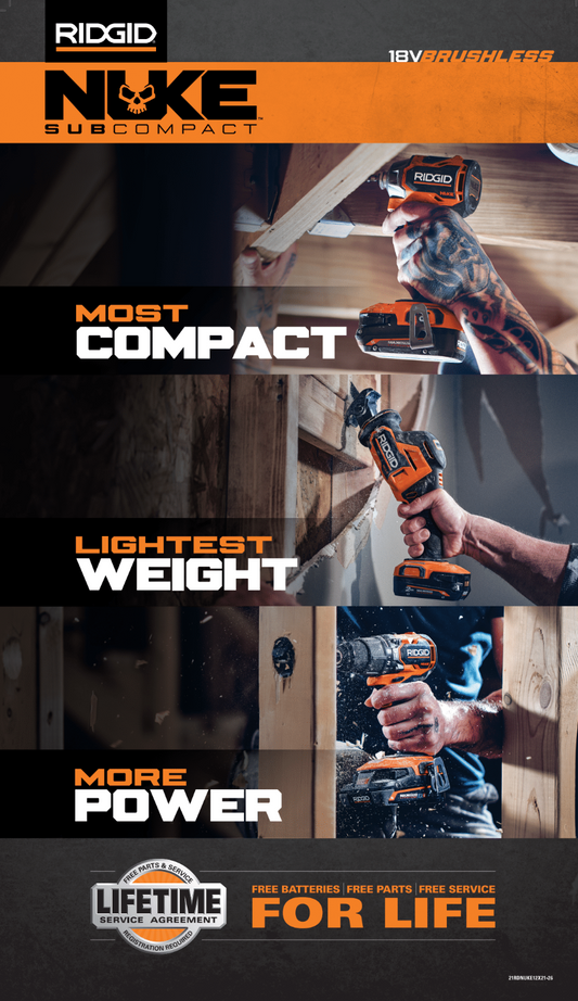 RIDGID NUKE 12X21 Channel POP
